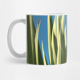 Tropical Palm Plant Leaves Photo Mug